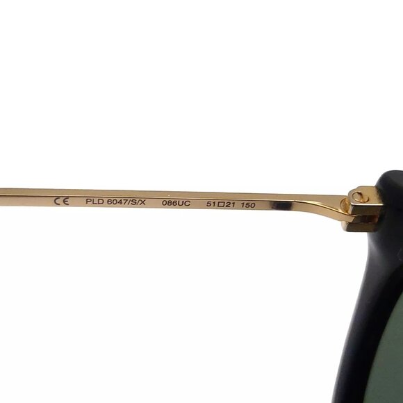 Polaroid Unisex Havana Oval Sunglasses PLD 6047/S/X 086 51UC (0372) main image 3